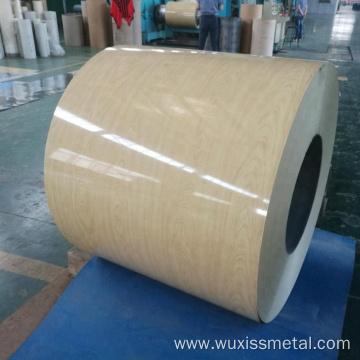 Color Coated Galvanized Printed Wood Grain PPGI